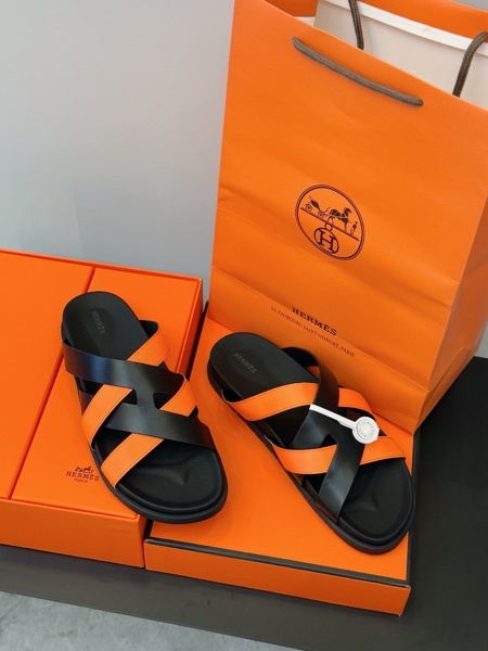 Men Hermes Slippers-223